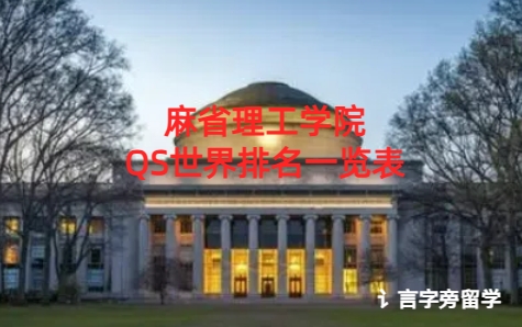 麻省理工學(xué)院QS世界排名一覽表